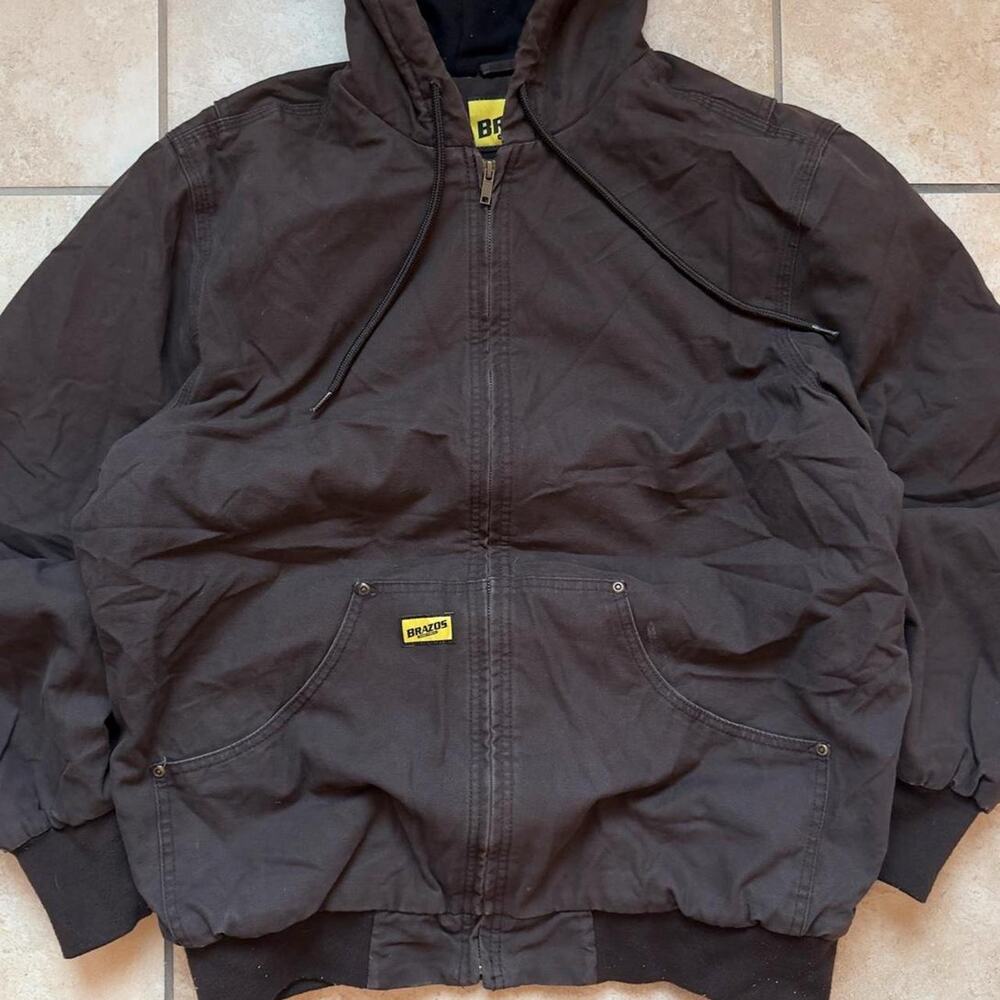Brazos Work Force Bomber Work Jacket - Size L